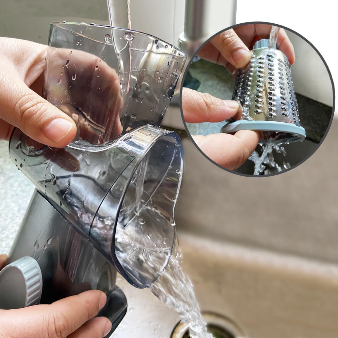 SPiNCHEf™ 3-in-1 Gourmet Grater