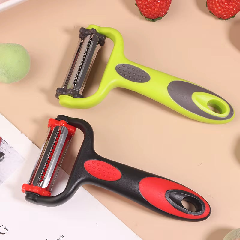 3 in 1 Rotary Peeler Fruit Vegetables Cabbage Graters Salad Carrot Potato Slicer Kitchen Multifunction Grater Julienne Peeler