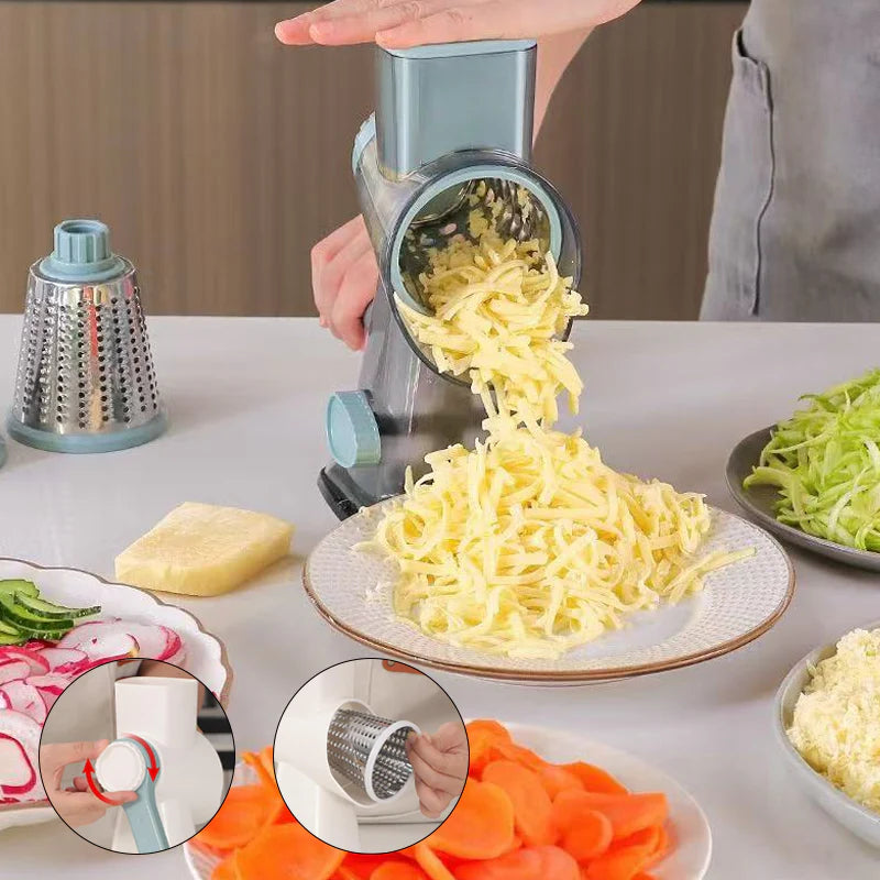 SPiNCHEf™ 3-in-1 Gourmet Grater