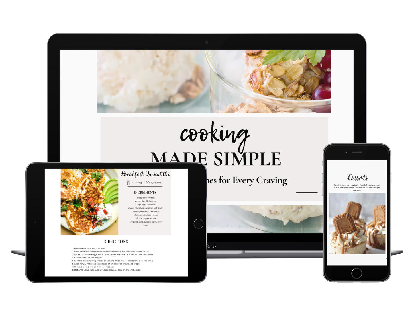 Cooking Made Simple Recipe E-Book