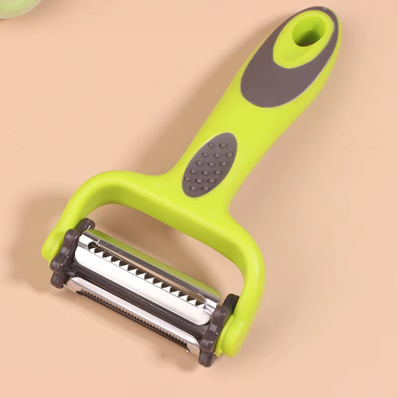 3 in 1 Rotary Peeler Fruit Vegetables Cabbage Graters Salad Carrot Potato Slicer Kitchen Multifunction Grater Julienne Peeler