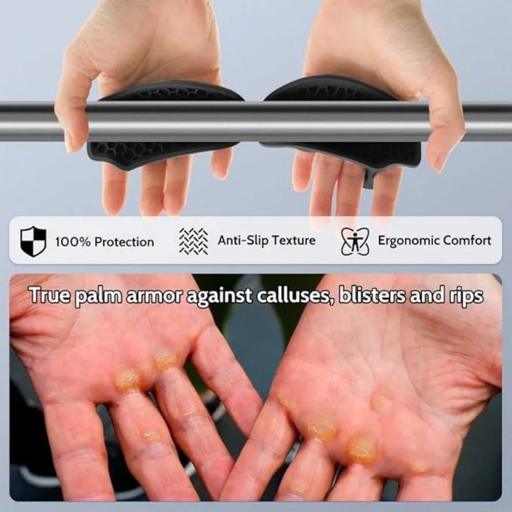 MagGrip™ Palm Protectors - 14:691Upgraded black - Magnetic Gym Bag for Phone Keys Bottle - DeluxeFindz