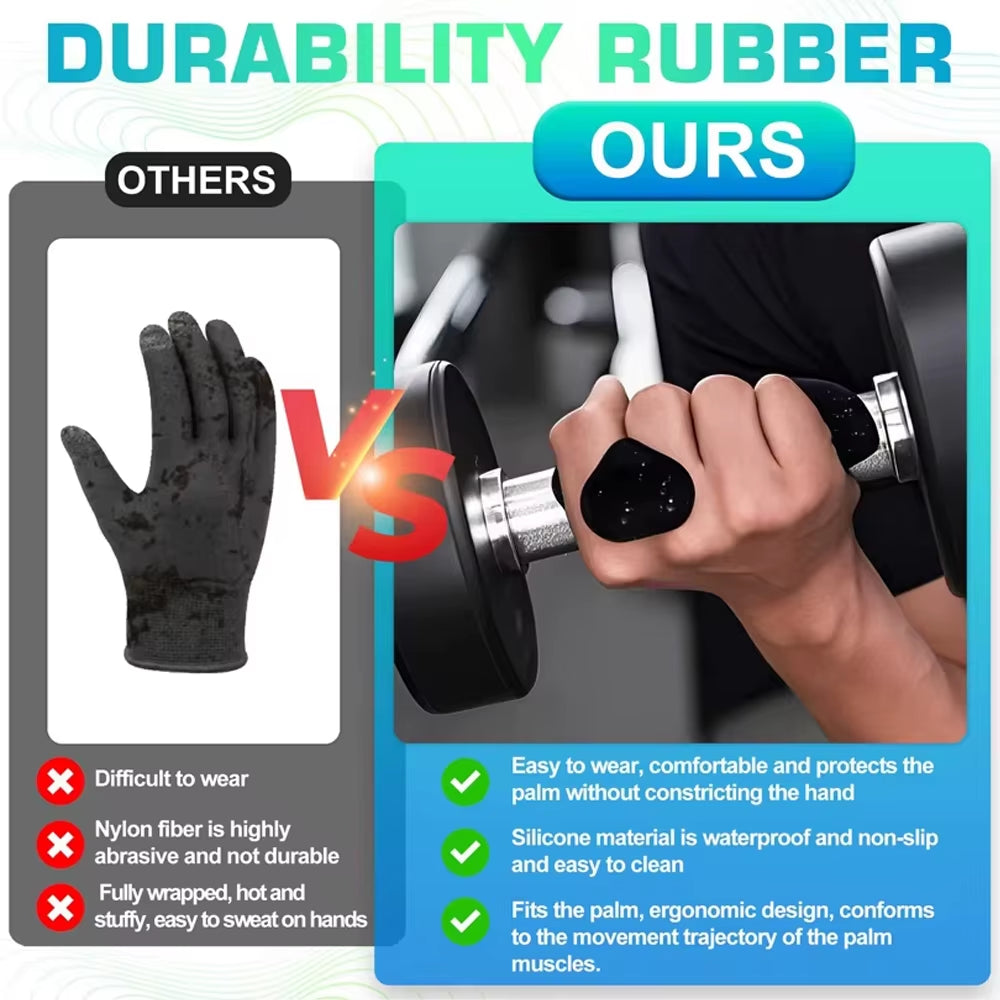 Weight Lifting Grips Anti-Slip Grip Strengthener Gym Finger Trainer Crosstraining Sports Fitness Equipment Protect Hand