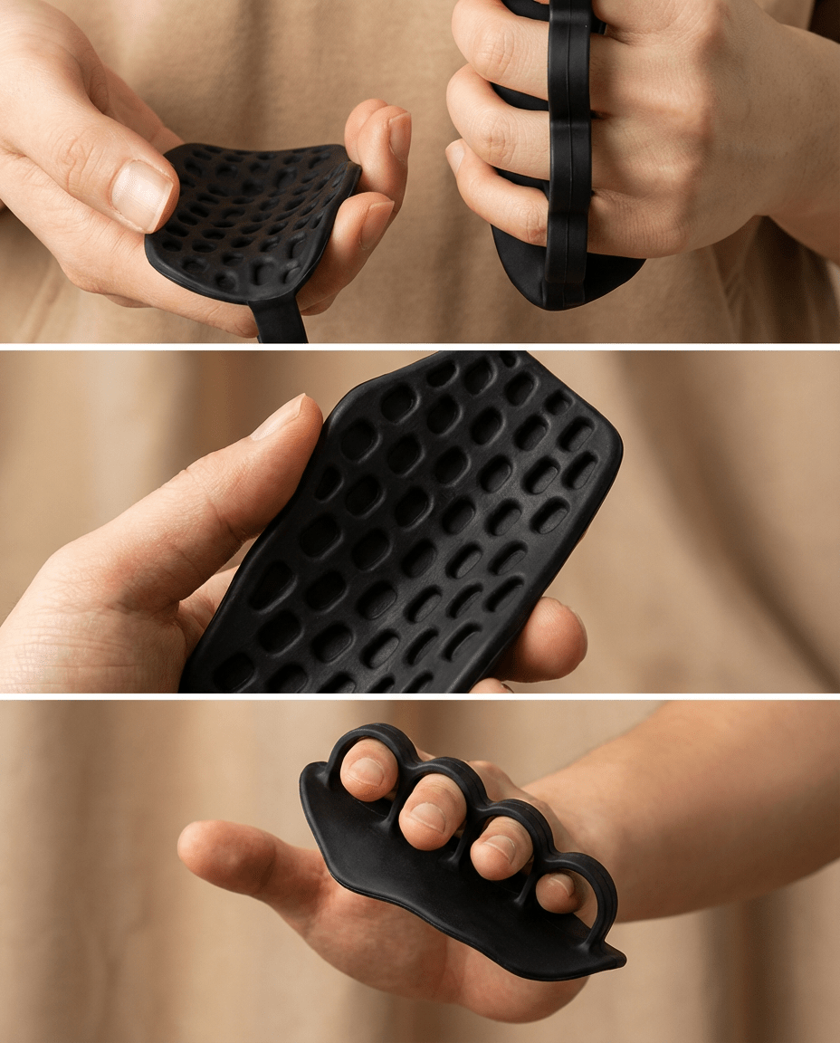 MagGrip™ Palm Protectors - 14:350850Upgraded gray - Magnetic Gym Bag for Phone Keys Bottle - DeluxeFindz