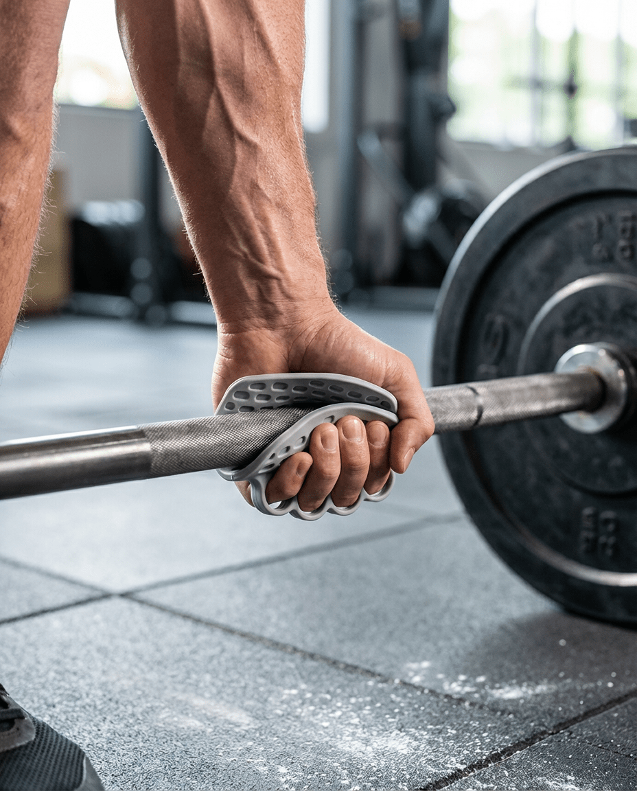 MagGrip™ Palm Protectors - 14:350850Upgraded gray - Magnetic Gym Bag for Phone Keys Bottle - DeluxeFindz